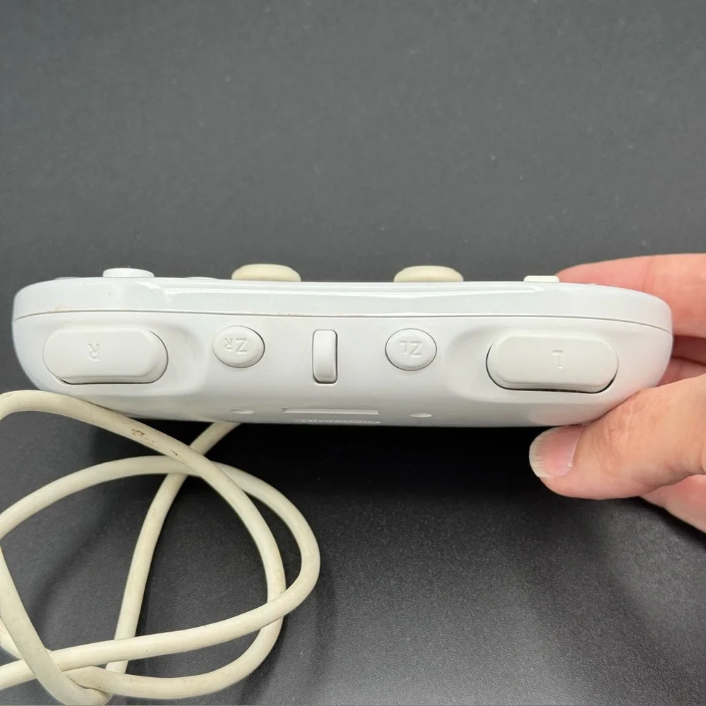 Nintendo Wii Classic Controller Gamepad White RVL-005 OEM Tested